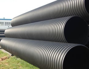 市政钢带排污用S12.5kn增强螺旋波纹管